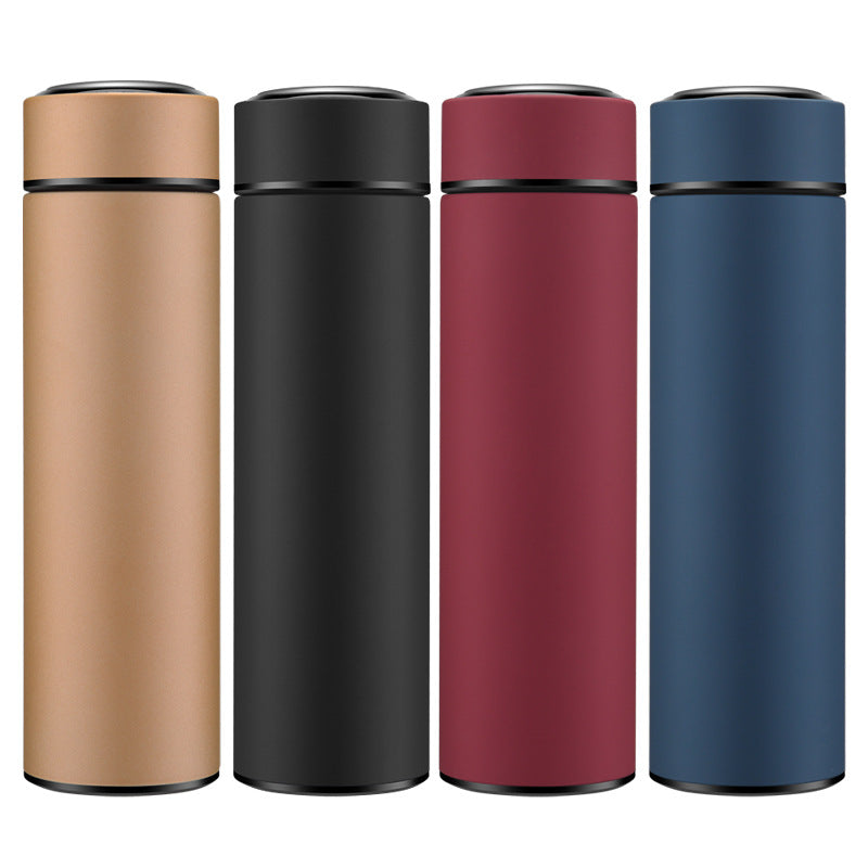 Smart Temperature Stainless Steel Water Bottle (450ml)