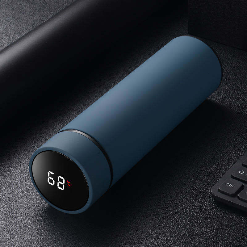 Smart Temperature Stainless Steel Water Bottle (450ml)